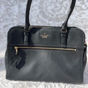 Kate Spade Black Leather Handbag